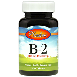Carlson Labs - Vitamin B-2 100 Tablets