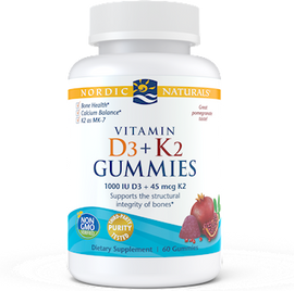 Nordic Naturals - Vitamin D3 + K2 60 Gummies