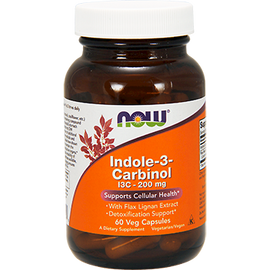 NOW - Indole-3-Carbinol 200 mg 60 Veggie Capsules