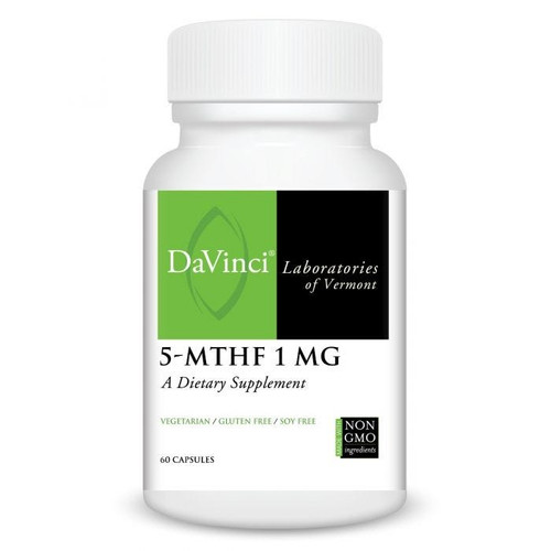 Davinci Labs - 5-MTHF 1 mg 60 Capsules