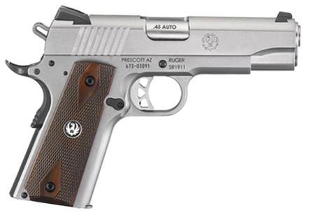 Ruger Sr1911 45acp Ss 4.25" 7+1 Fs