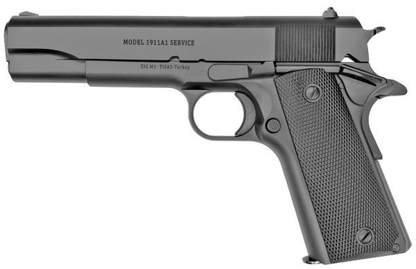 Tisas 1911 Service Blk 45acp 5"