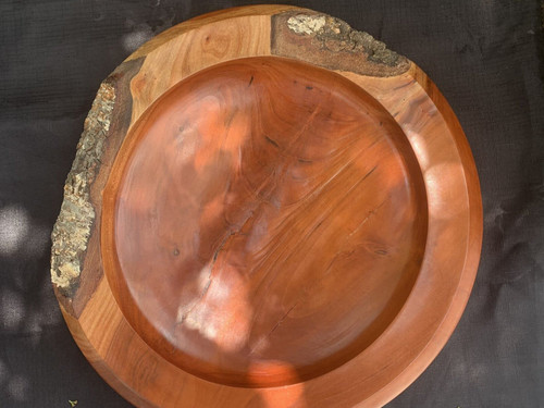 Accidental Woodturner Hickory Platter