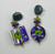 Arden Bardol Connection Earrings - Purple Mix