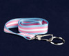 Trans Pride Lanyard / Key Chain - Transgender Pride Gifts, LGBTQ gift, Trans keychains key holder