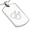 Double Male Laser Etched Stainless Steel Dog Tag Pendant - Gay Pride Necklace  pride pendants, gay pride jewelry, gay pride pendants, gay mens jewelry, pride pendant,
