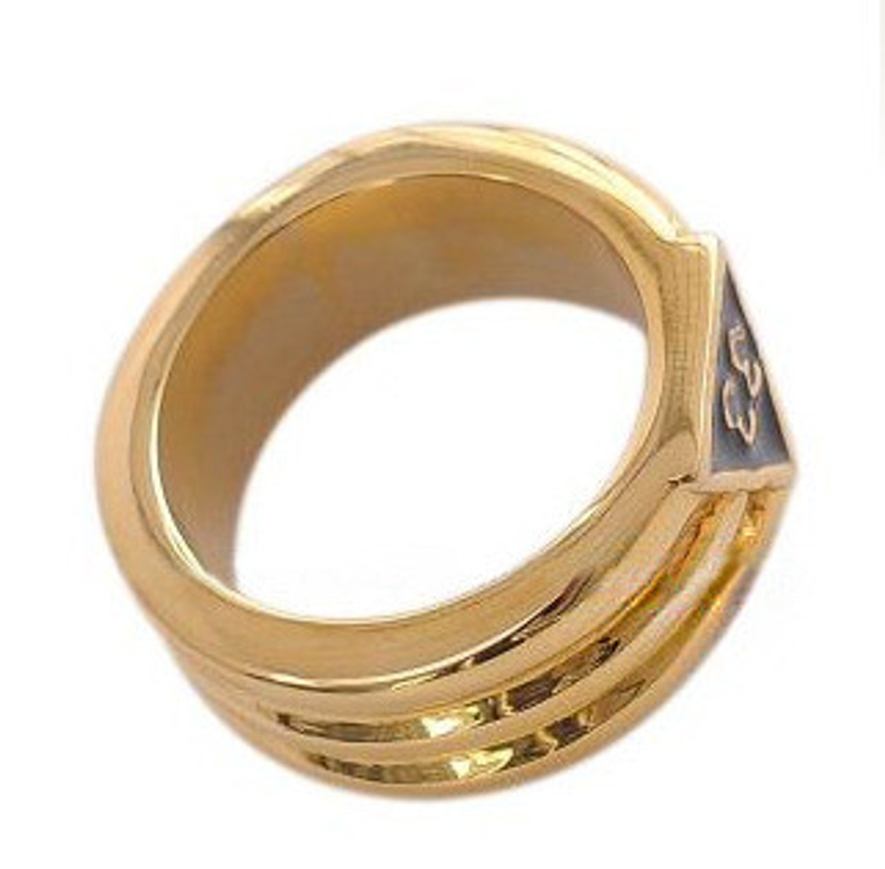 Naira Adjustable Oxidised Ring – Joyero Nes