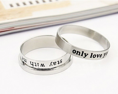 Wholesale Lot: 100 Plain 6mm Stainless Steel Rings – 316L – Lovers Couples Band