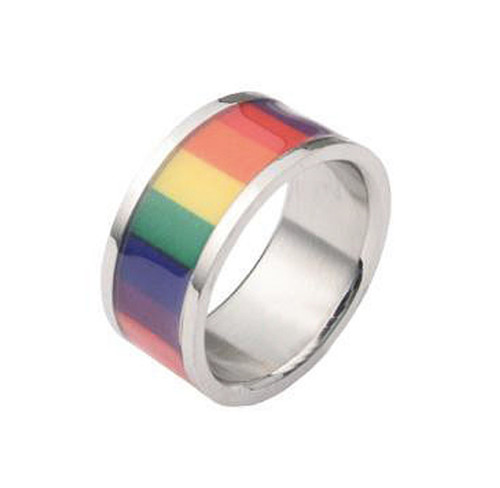 Rainbow Smooth Flag Ring - Gay & Lesbian Pride - Rainbow Items  
lesbian pride ring, gay rings, rainbow ring, gay pride ring, pride ring, pride rings, LGBTQ rings, LGBT ring, pride jewelry,  pride jewellery, gay jewellery, gay flag rings, pride ring, gay jewelry, gay men rings,
