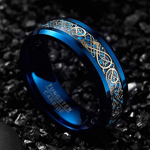 Celtic tungsten wedding bands cheap