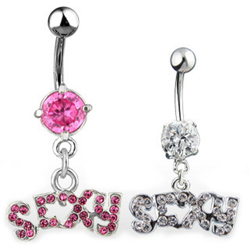 Amazon.com: Fashion Rifle Gun Navel Ring Assault Rifle Belly Button Ring  Body Piercing Jewelry for Women Men-Pink, Stainless Steel : Clothing, Shoes  & Jewelry