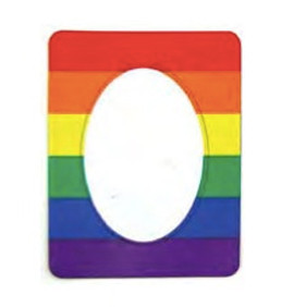 Click to get Gay Flag Magnetic Photo Frame  LGBT Lesbian and Gay Pride Decal Merchandise Rainbow Items