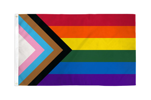 Click to get Progress Flag  Rainbow Transgender Black and Brown Representation Rainbow Flag  3x5 Polyester  LGBT  Lesbian  Gay Pride Parade
