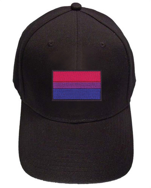 Click to get Black Baseball Cap with Standard Bisexual Pride Flag Bi Pride Hat BiSexual Pride Clothing  Apparel