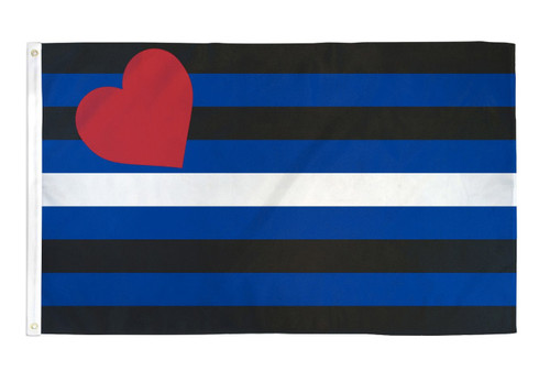 Click to get Leather Pride Flag  3 x 5 Polyester LGBT Flag for Gay and Lesbian Pride