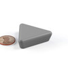 WBT250F GREY large neodymium magnet encased glassboard triangle magnet  rare-earth neodymium magnet for industrial and engineering applications  Amazing Magnets