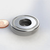 CUPH2000 neodymium magnet cup magnet with mounting hole  neodymium cup magnet with threaded stud for industrial mounting and tooling applications  Amazing Magnets