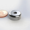 CUPH750 neodymium magnet cup magnet with mounting hole  neodymium cup magnet with threaded stud for industrial mounting and tooling applications  Amazing Magnets