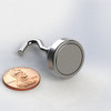 CUPC750 neodymium magnet cup magnet with hook  neodymium cup magnet with threaded stud for industrial mounting and tooling applications  Amazing Magnets