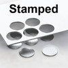 ZNSD063H ~ Steel Disc magnet | 1" Dia | 1/16" Thick |  Zinc Plated | Steel