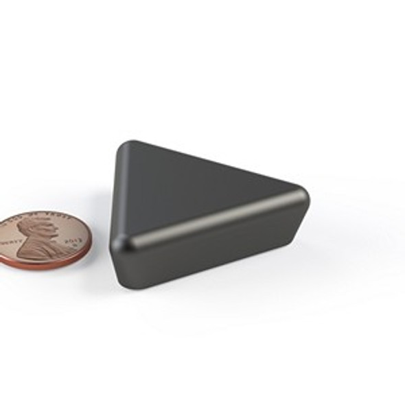 WBT250F BLACK large neodymium magnet encased glassboard triangle magnet  rare-earth neodymium magnet for industrial and engineering applications  Amazing Magnets
