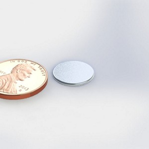 ZNSD032D zinc plated steel disc  industrial neodymium disc magnet for motors, sensors, and automation equipment  Amazing Magnets