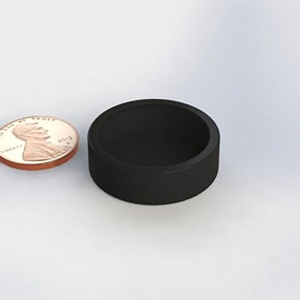 CUP1000BOOT black rubber boot for cup magnets  neodymium cup magnet with threaded stud for industrial mounting and tooling applications  Amazing Magnets