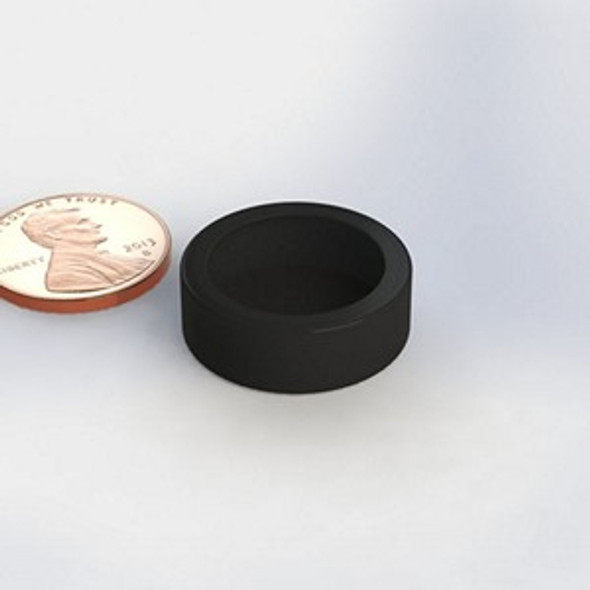 CUP750BOOT black rubber boot for cup magnets  neodymium cup magnet with threaded stud for industrial mounting and tooling applications  Amazing Magnets
