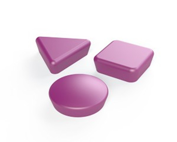 WBGEO PURPLE ABX large neodymium magnet encased glassboard button magnets multi shape  large neodymium glassboard button magnet for architectural and office display systems  Amazing Magnets