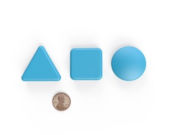 WBGEO AQUA ABX large neodymium magnet encased glassboard button magnets multi shape  large neodymium glassboard button magnet for architectural and office display systems  Amazing Magnets