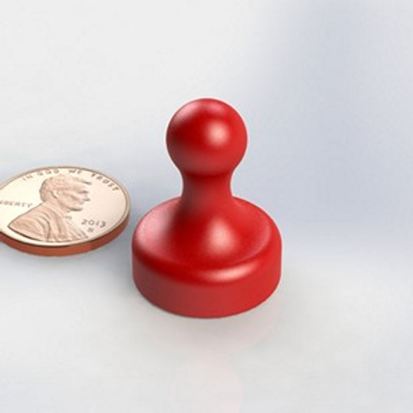 WB RED pawn shape neodymium magnet whiteboard magnet  rare-earth neodymium magnet for industrial and engineering applications  Amazing Magnets