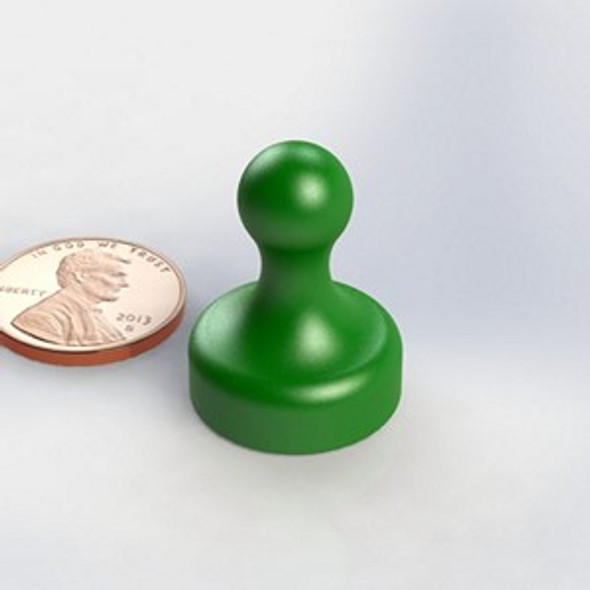 WB GREEN pawn shape neodymium magnet whiteboard magnet  rare-earth neodymium magnet for industrial and engineering applications  Amazing Magnets