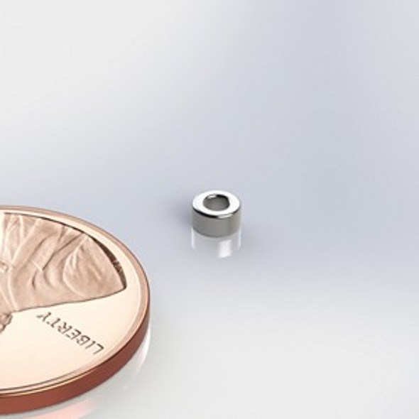 H063A 063 N52 neodymium magnet ring magnet  precision neodymium ring magnet for medical devices, sensors, and aerospace assemblies  Amazing Magnets