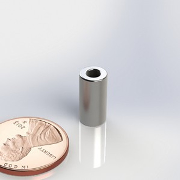 T500BA N42 neodymium magnet rod magnet with hole  rare-earth neodymium magnet for industrial and engineering applications  Amazing Magnets