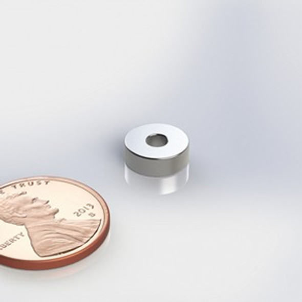 DH125CA N42 neodymium magnet disc magnet with hole  industrial neodymium disc magnet for motors, sensors, and automation equipment  Amazing Magnets