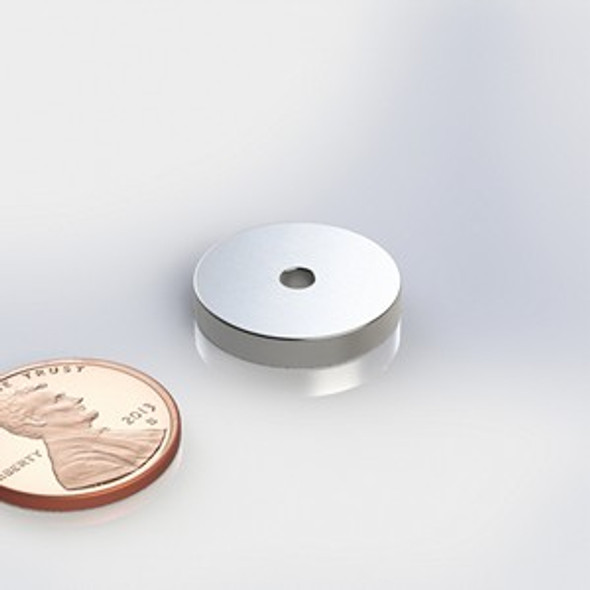 DH125FA N42 neodymium magnet disc magnet with hole  industrial neodymium disc magnet for motors, sensors, and automation equipment  Amazing Magnets