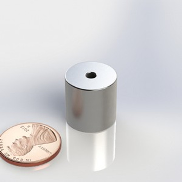 RH625EA N42 DM neodymium magnet rod magnet with hole  rare-earth neodymium magnet for industrial and engineering applications  Amazing Magnets