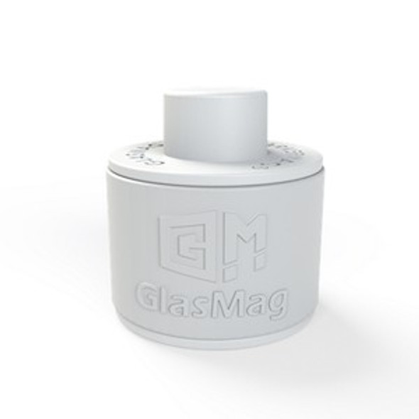 MARKERMAG EX WHITE glassboard magnetic marker attachment  magnetic marker holder for professional glassboards and corporate environments  Amazing Magnets