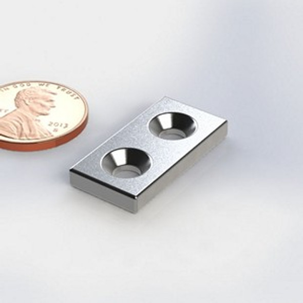 P125DH 2H FS neodymium magnet block magnet  rare-earth neodymium block magnet for robotics, construction fixtures, and automation systems  Amazing Magnets