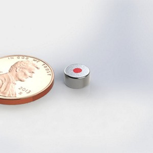 D125B M neodymium magnet disc magnet north marked  industrial neodymium disc magnet for motors, sensors, and automation equipment  Amazing Magnets