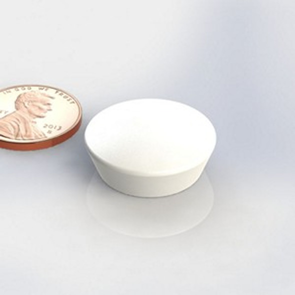 WB250G WHITE neodymium magnet whiteboard button magnet  large neodymium glassboard button magnet for architectural and office display systems  Amazing Magnets