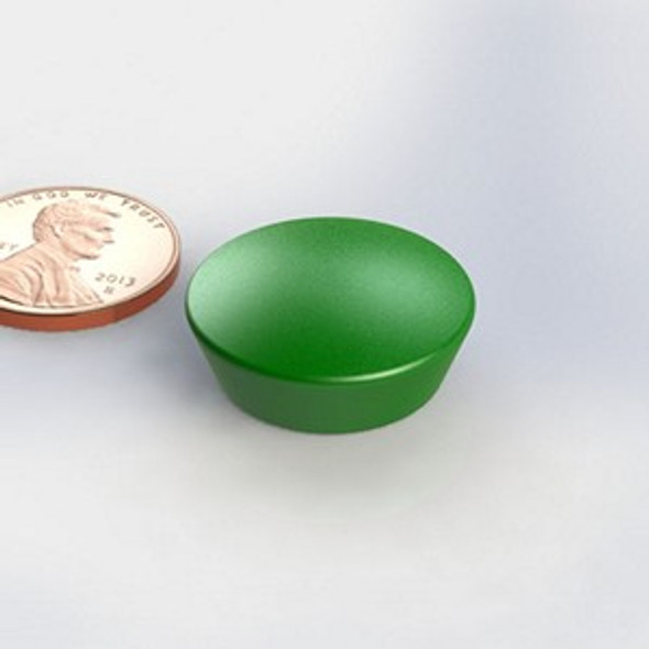 WB250G GREEN neodymium magnet whiteboard button magnet  large neodymium glassboard button magnet for architectural and office display systems  Amazing Magnets