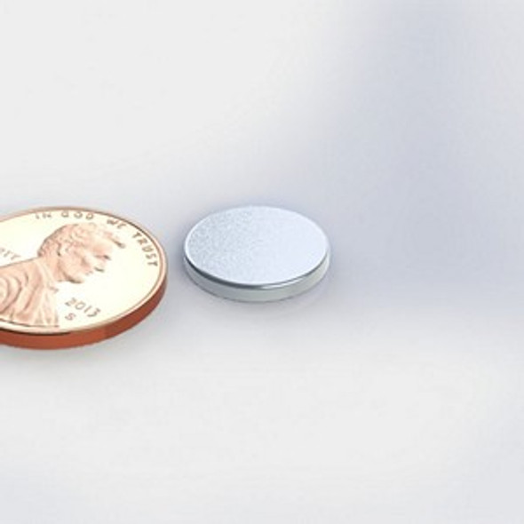 ZNSD063D zinc plated steel disc  industrial neodymium disc magnet for motors, sensors, and automation equipment  Amazing Magnets