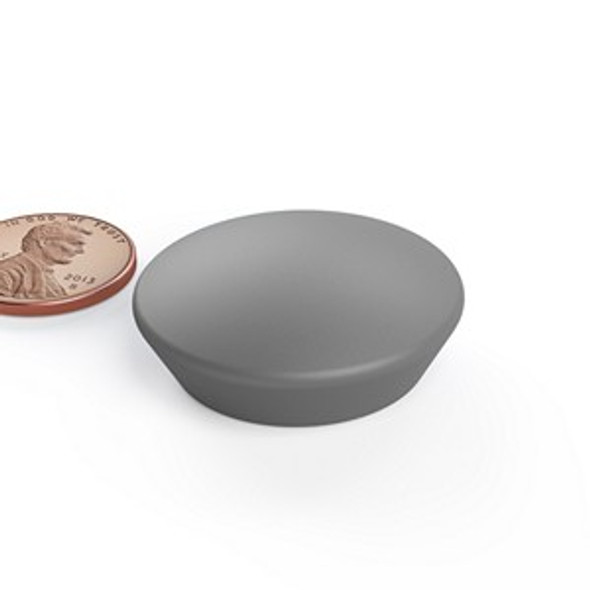 WB470J GREY large neodymium magnet glassboard button magnet  large neodymium glassboard button magnet for architectural and office display systems  Amazing Magnets