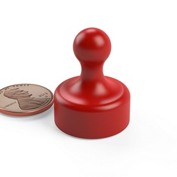 WBP250E RED medium pawn neodymium magnet glassboard magnet  rare-earth neodymium magnet for industrial and engineering applications  Amazing Magnets