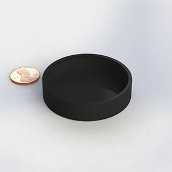 CUP2000BOOT black rubber boot for cup magnets  neodymium cup magnet with threaded stud for industrial mounting and tooling applications  Amazing Magnets