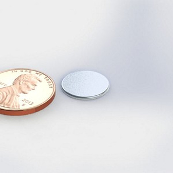 ZNSD032D zinc plated steel disc  industrial neodymium disc magnet for motors, sensors, and automation equipment  Amazing Magnets