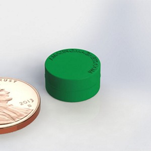 D250D GREEN neodymium magnet whiteboard button magnet  large neodymium glassboard button magnet for architectural and office display systems  Amazing Magnets