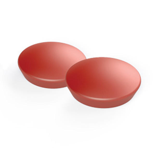 WB626P RED 2ABX jumbo neodymium magnet encased glassboard button magnets  large neodymium glassboard button magnet for architectural and office display systems  Amazing Magnets