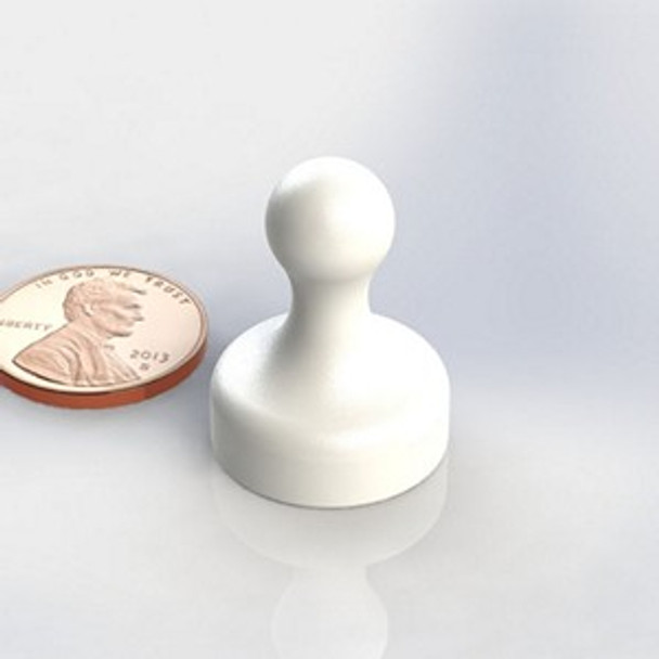 WB WHITE pawn shape neodymium magnet whiteboard magnet  rare-earth neodymium magnet for industrial and engineering applications  Amazing Magnets